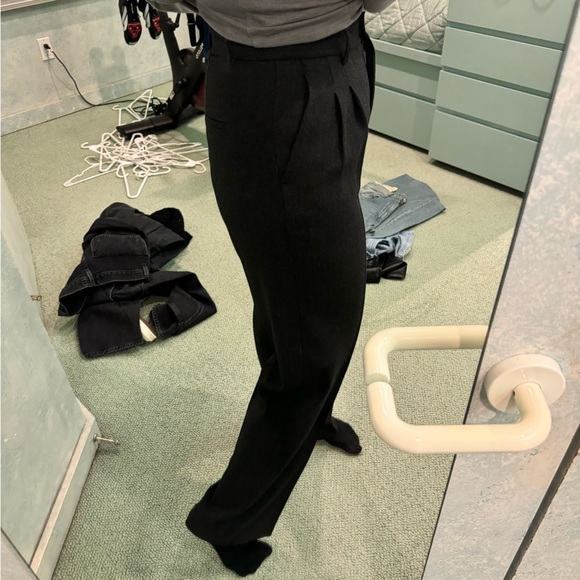 Wilfred The Effortless Pant - Black - Wide Leg - Size 6 - Picture 6 of 7